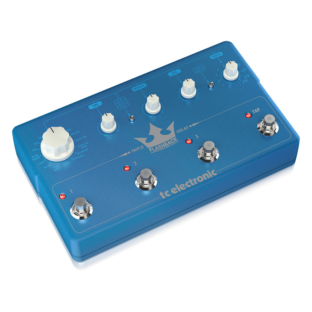 TC Electronic FLASHBACK TRIPLE DELAY Intuitive Three-Engine Delay